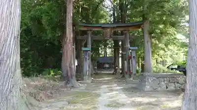 越戸神社の鳥居