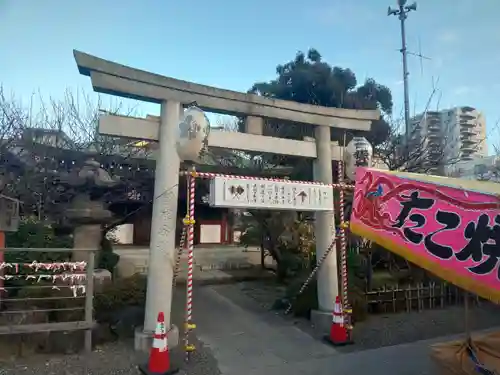亀戸天神社の鳥居