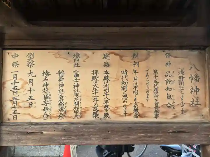 滝野川八幡神社(東京都)