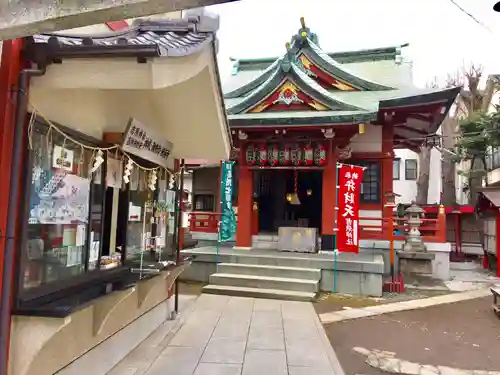 吉原神社の本殿・本堂