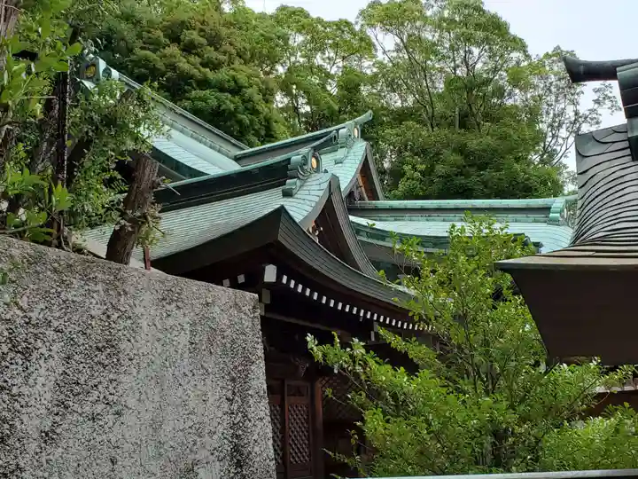多井畑厄除八幡宮の本殿・本堂