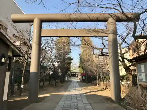 亀戸 香取神社の鳥居