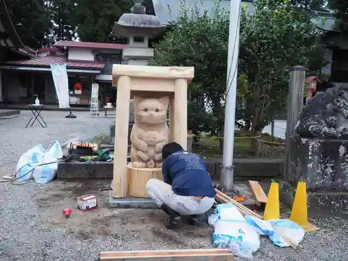 今市報徳二宮神社の狛犬