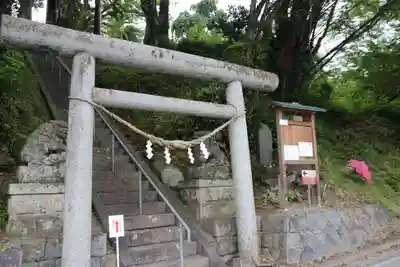 阿久津「田村神社」(郡山市阿久津町)旧社名:伊豆箱根三嶋三社の鳥居