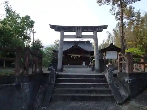 伊射奈美神社の鳥居