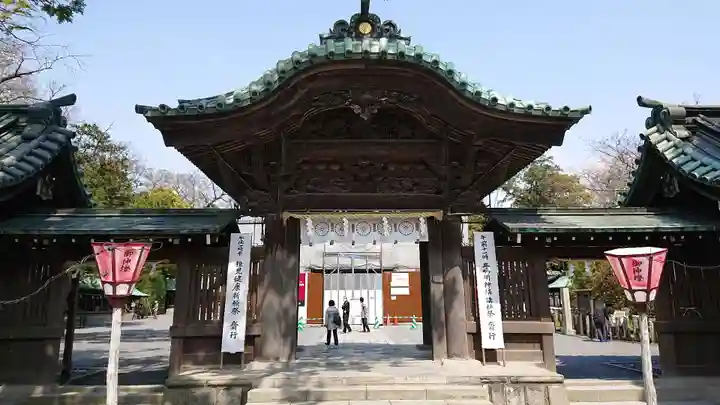 三嶋大社の山門・神門