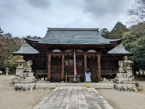 五箇神社の本殿