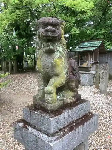 五社宮の狛犬