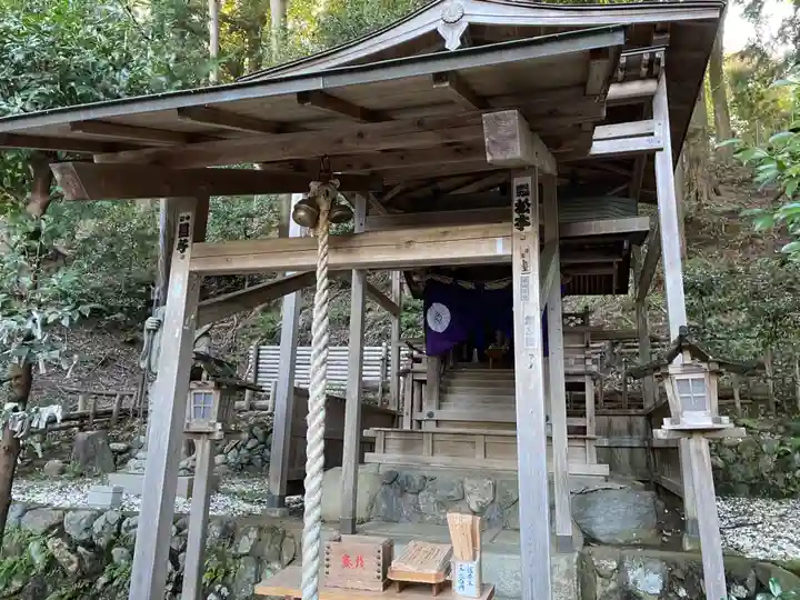 御髪神社の本殿・本堂