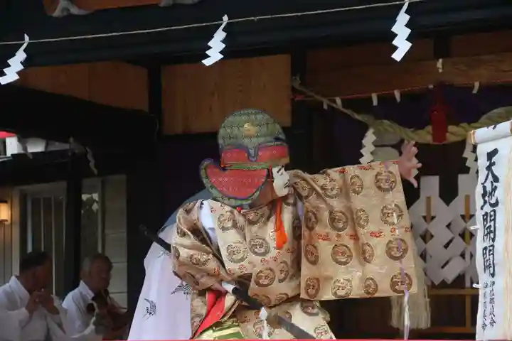 豊景神社の神楽
