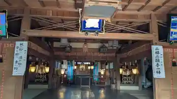 櫟原神社の本殿・本堂