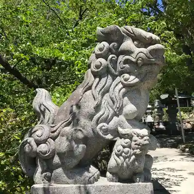 温泉神社～磐梯熱海温泉～の狛犬