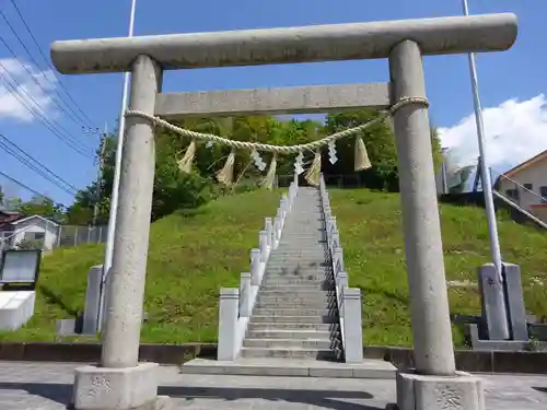 山田神社の鳥居