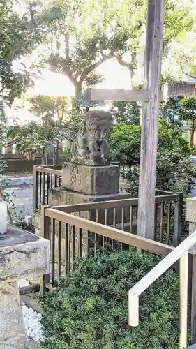 柏神社の狛犬