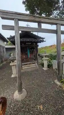 阿久刀神社の鳥居