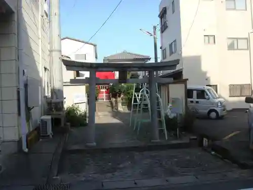 松山神社の鳥居