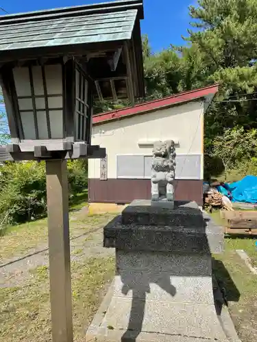 浦河神社の狛犬