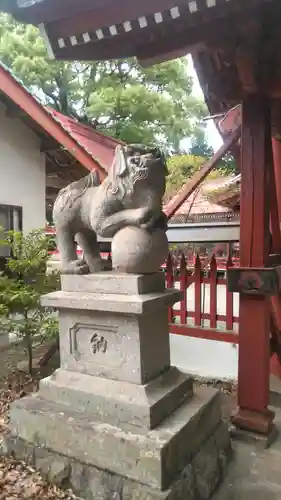 妻垣神社の狛犬