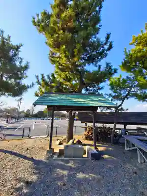 日神神社の手水舎