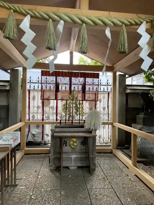 戸越八幡神社の本殿・本堂