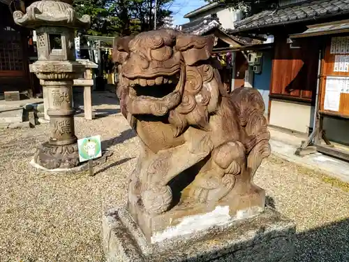 八幡社（中島八幡社）の狛犬