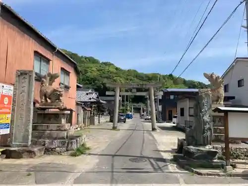 生石八幡神社の鳥居