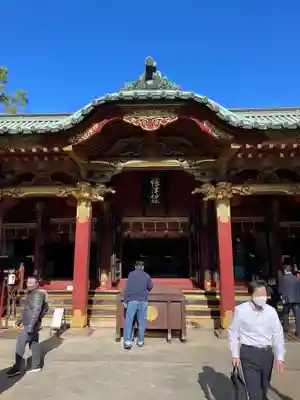 根津神社の本殿・本堂