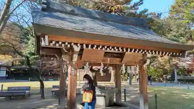 武田神社の手水舎