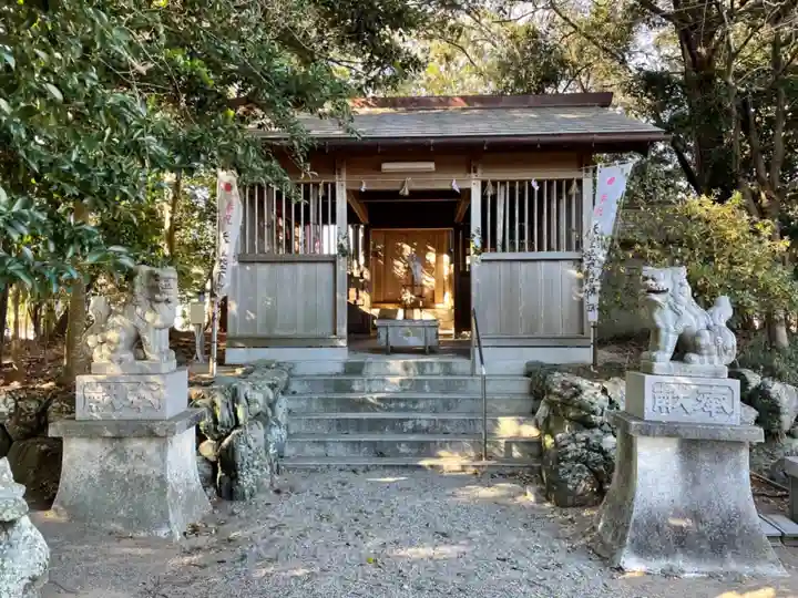 竹佐々夫江神社の本殿・本堂