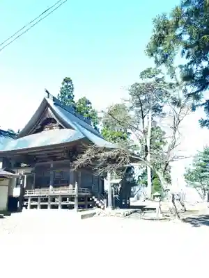 胡四王神社の本殿・本堂