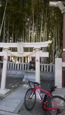 不知森神社の鳥居