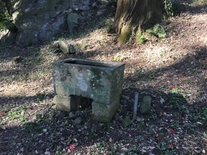 佐志能神社の手水舎