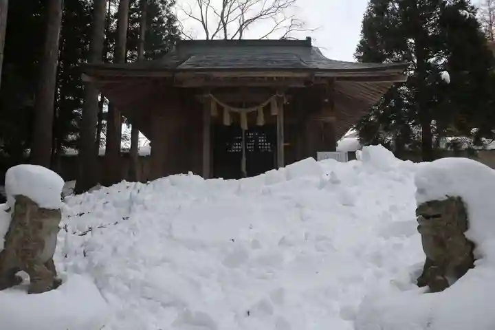 荒人神社・清神社の本殿・本堂