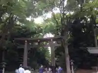 明治神宮の鳥居