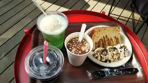 來宮神社の食事