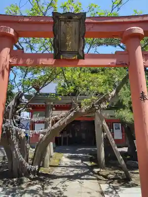 湊稲荷神社の鳥居