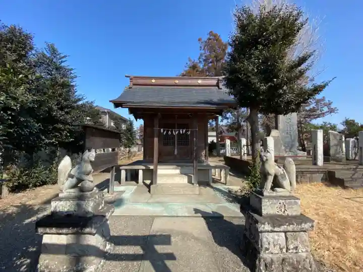 古尾谷八幡神社の末社・摂社