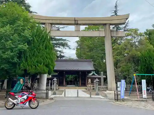 川口神社の鳥居