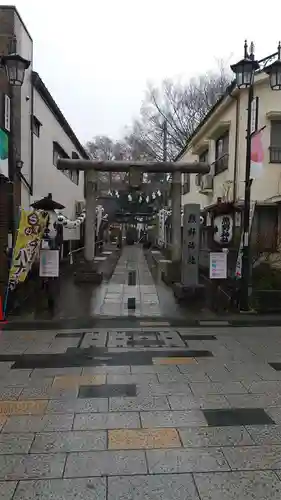 川越熊野神社の鳥居