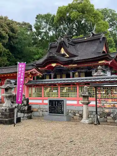 錦織神社の本殿・本堂