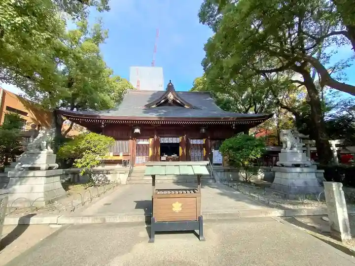若宮八幡社の本殿・本堂