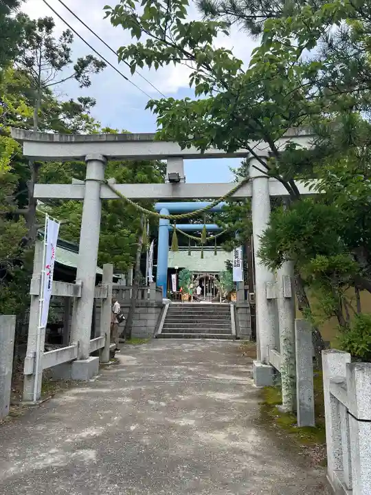 小名浜諏訪神社 ~海の鎮守様~の鳥居