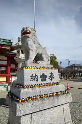 上野天満宮の狛犬