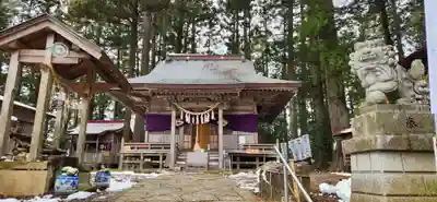 坪沼八幡神社の本殿・本堂
