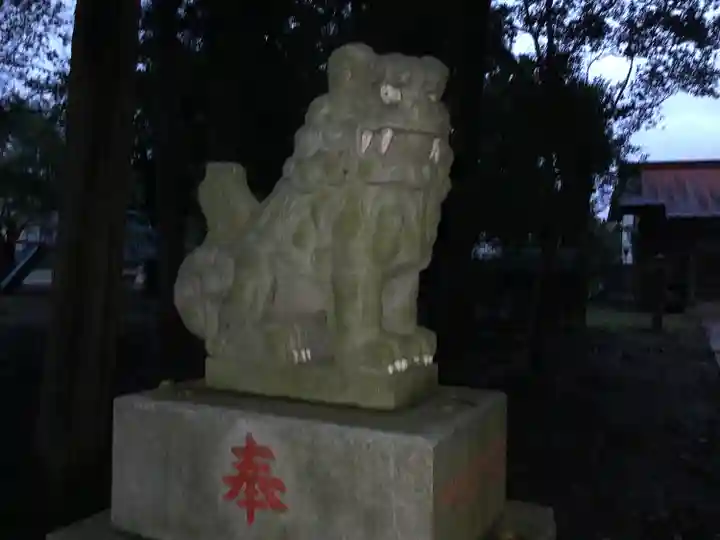 熊野神社の狛犬