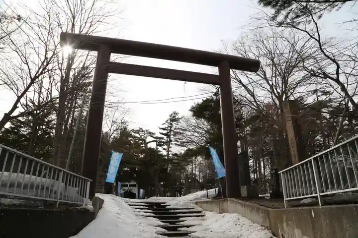 北広島市総鎮守 廣島神社の鳥居