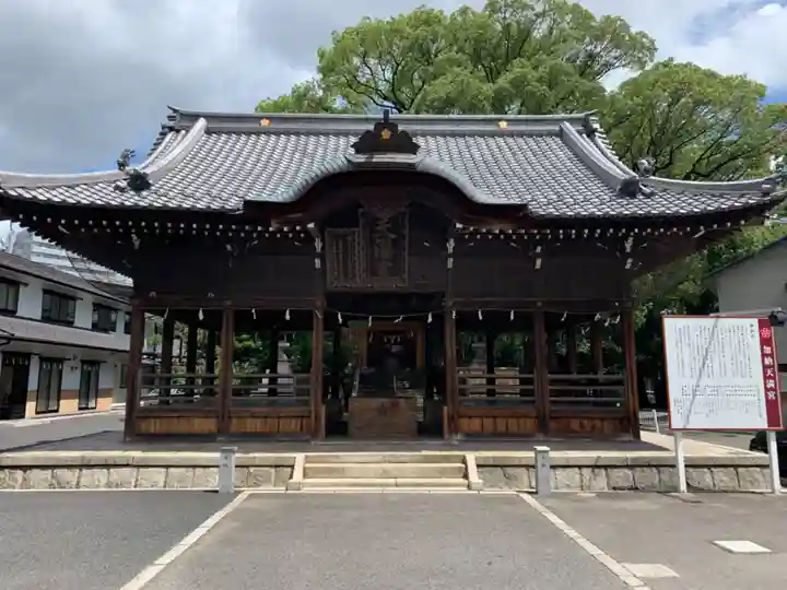 加納天満宮の本殿・本堂