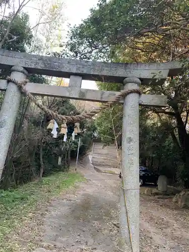 玉祖神社の鳥居