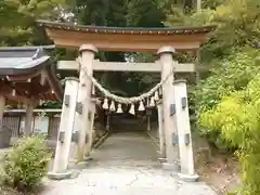 落立神社の鳥居