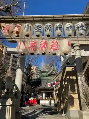 小野照崎神社の鳥居